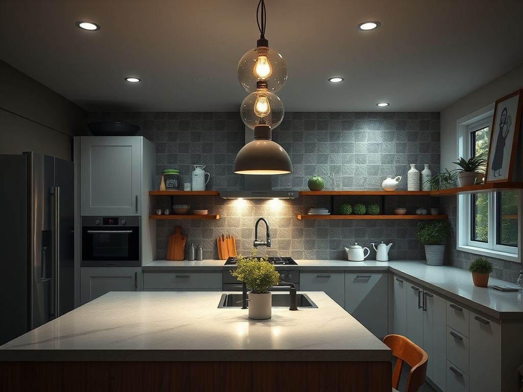 Quais as melhores luminárias para cozinha