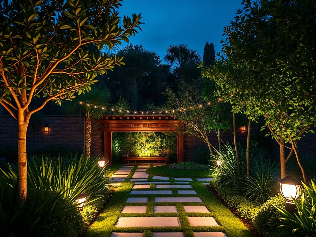 Quais as melhores luminárias para jardim