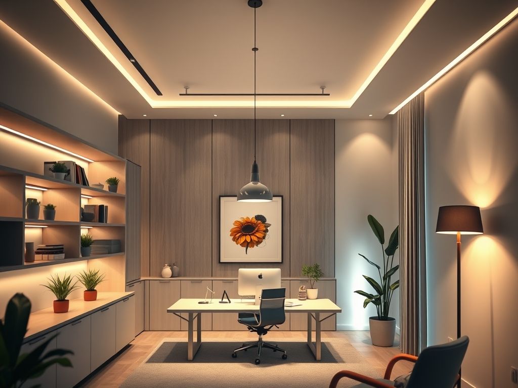 Quais as melhores opções de iluminação para home office?