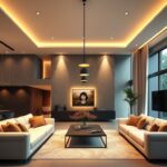 Sala de estar perfeita: aplicando iluminação em camadas