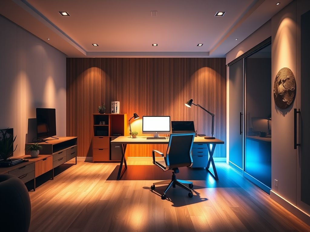 Técnicas para iluminar home office