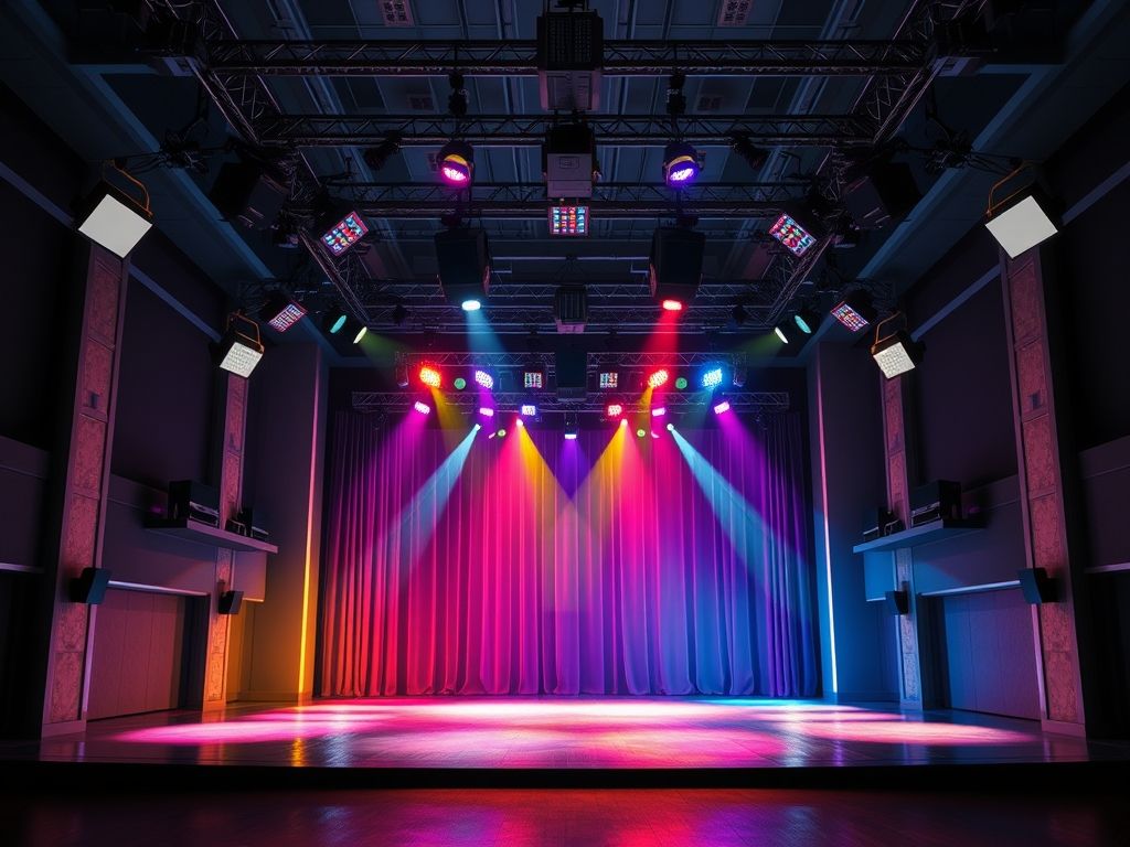 Técnicas para iluminar teatro