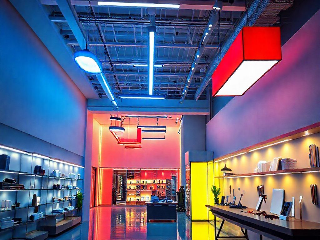 Tendência: iluminação decorativa em cores vibrantes