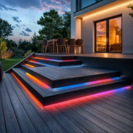 Fitas de LED RGB: efeitos de cor e iluminação criativa