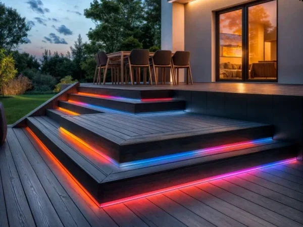 Fitas de LED para decoração de festas: ideias originais
