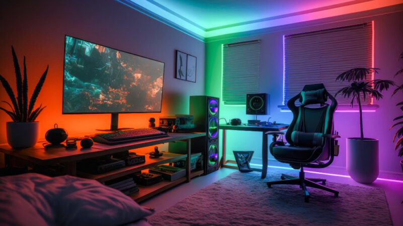 Como instalar fitas de LED RGB para efeitos de luz
