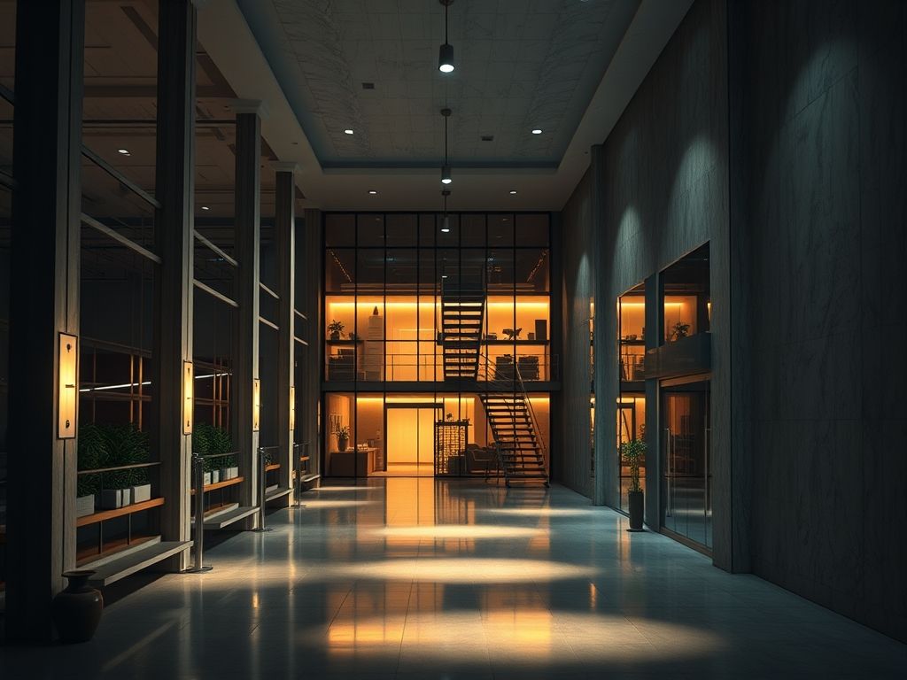Como arquitetos usam iluminação para criar atmosferas