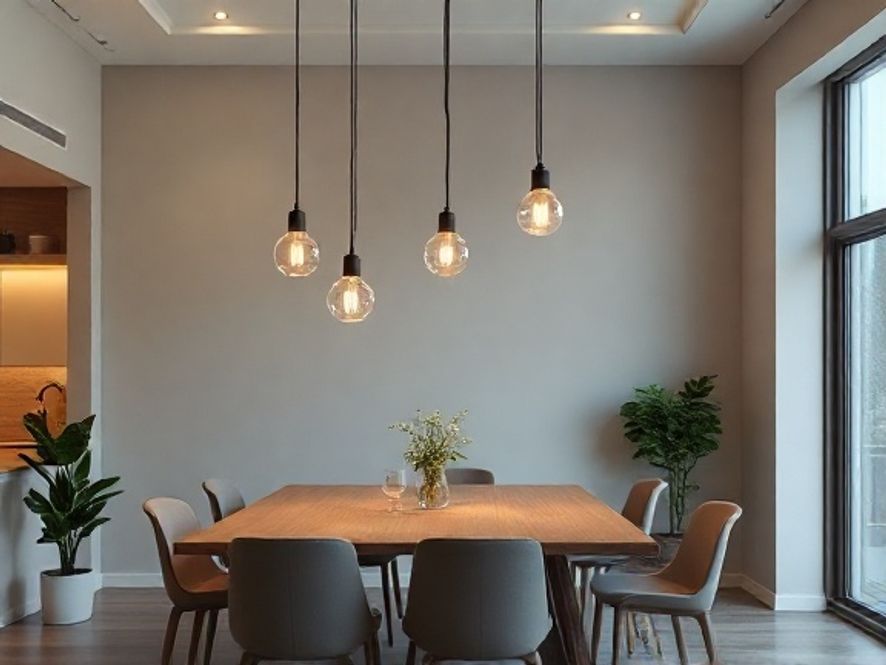 Como combinar lustres pendentes com decoração minimalista