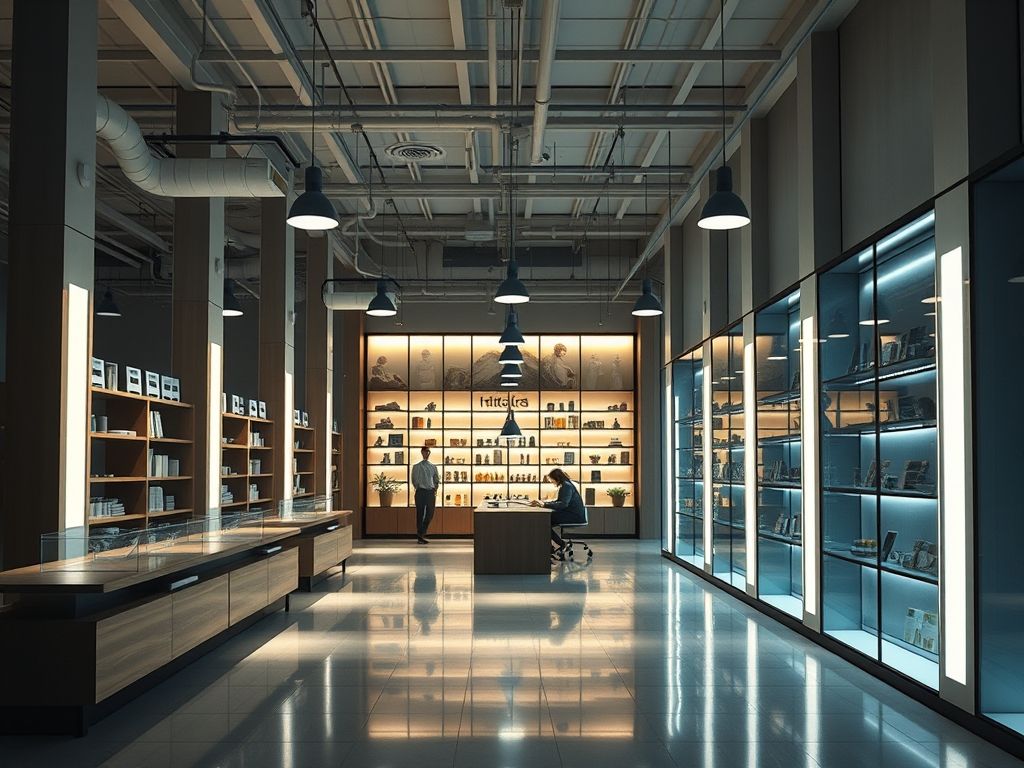 Como engenheiros dimensionam sistemas de iluminação comercial