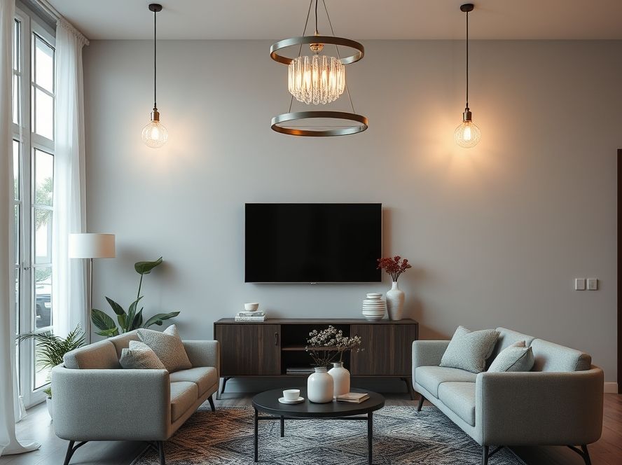 Como escolher lustres que combinam com quadros decorativos