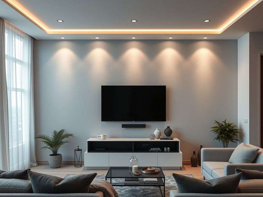 Fita de LED decorativa para painel de TV