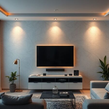 Como usar fitas de LED para destacar painéis de TV