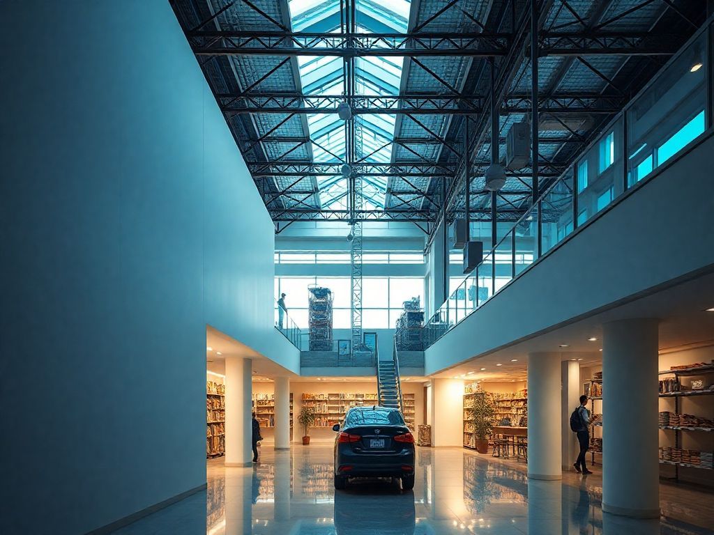 Iluminação de ambientes comerciais: estratégias para construtoras