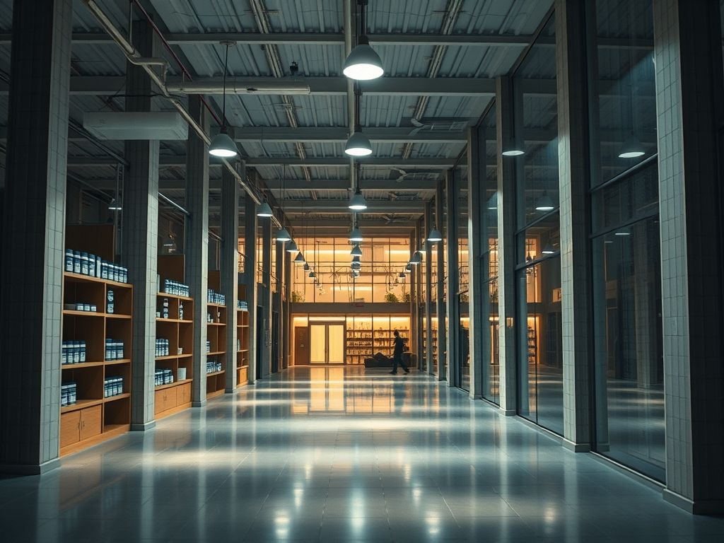 Iluminação de áreas comuns em prédios inteligentes sustentáveis