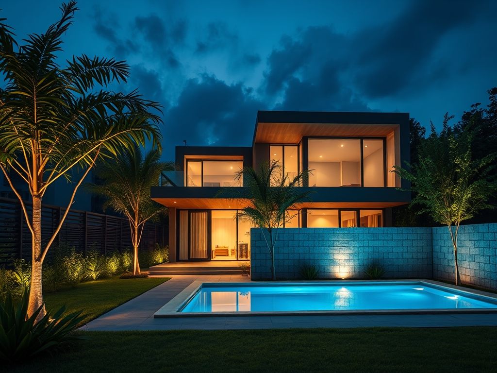 Iluminação de áreas externas residenciais: soluções para arquitetos