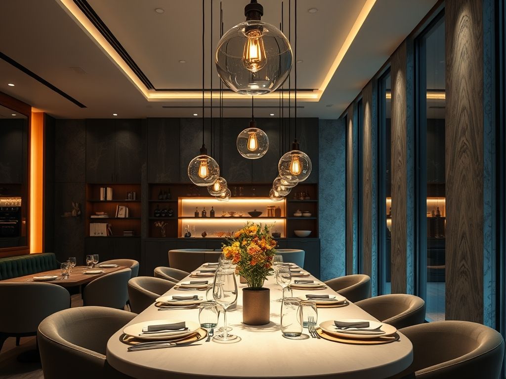 Iluminação de áreas gourmet internas: dicas para designers
