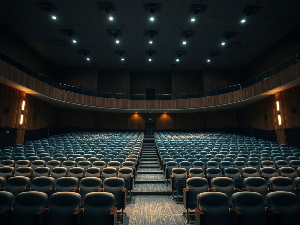 Iluminação de auditórios: soluções acústicas e luminosas