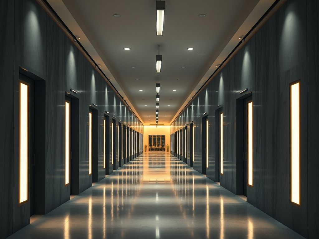 Iluminação de corredores de hotéis: guia para arquitetos