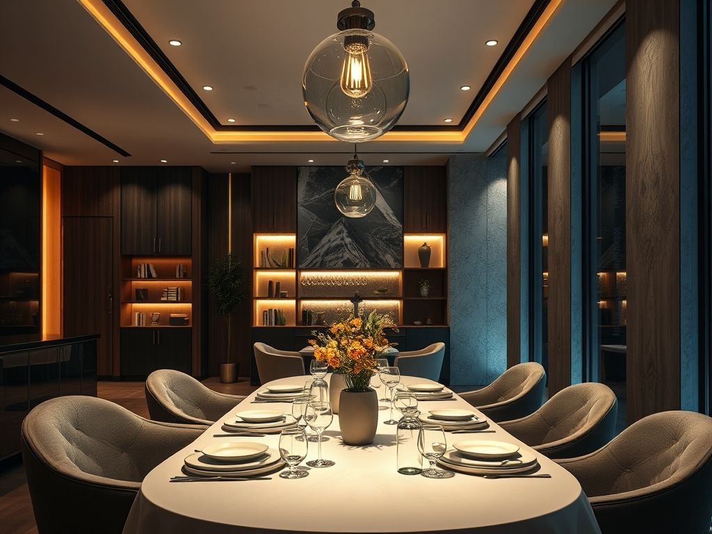 Iluminação de espaços gourmet: soluções para arquitetos