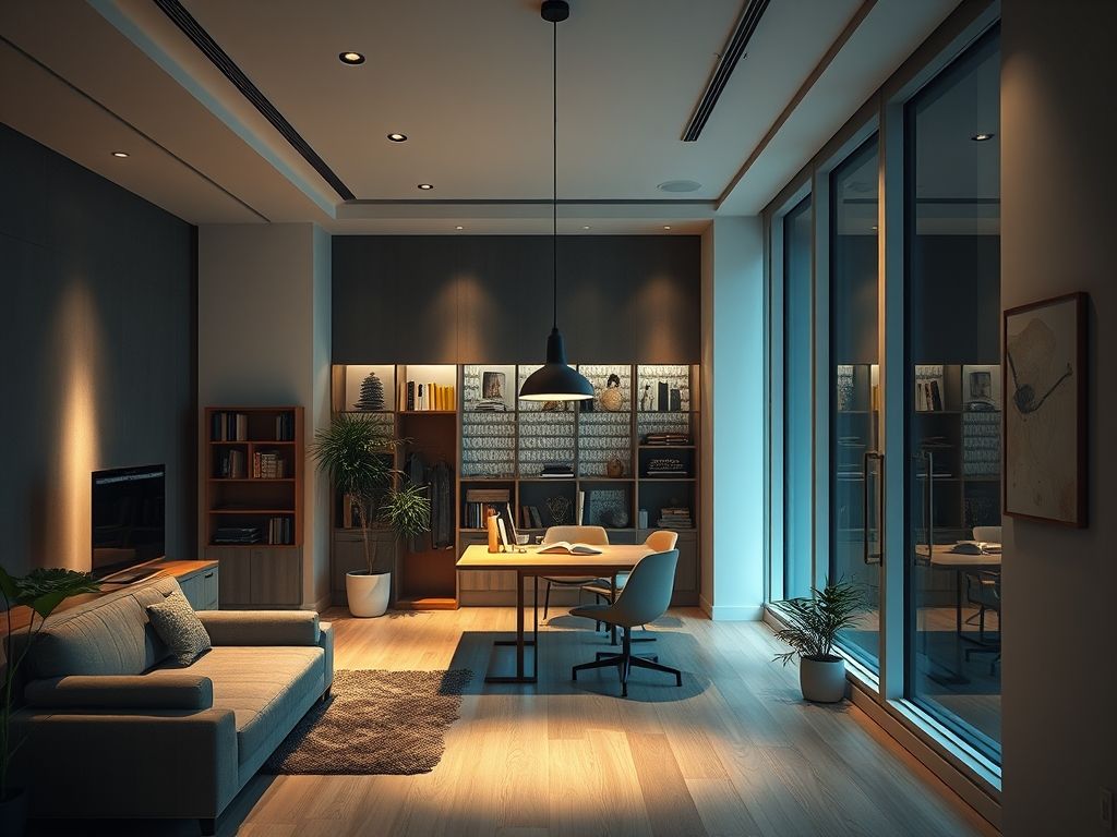 Iluminação de home office: guia para designers de interiores