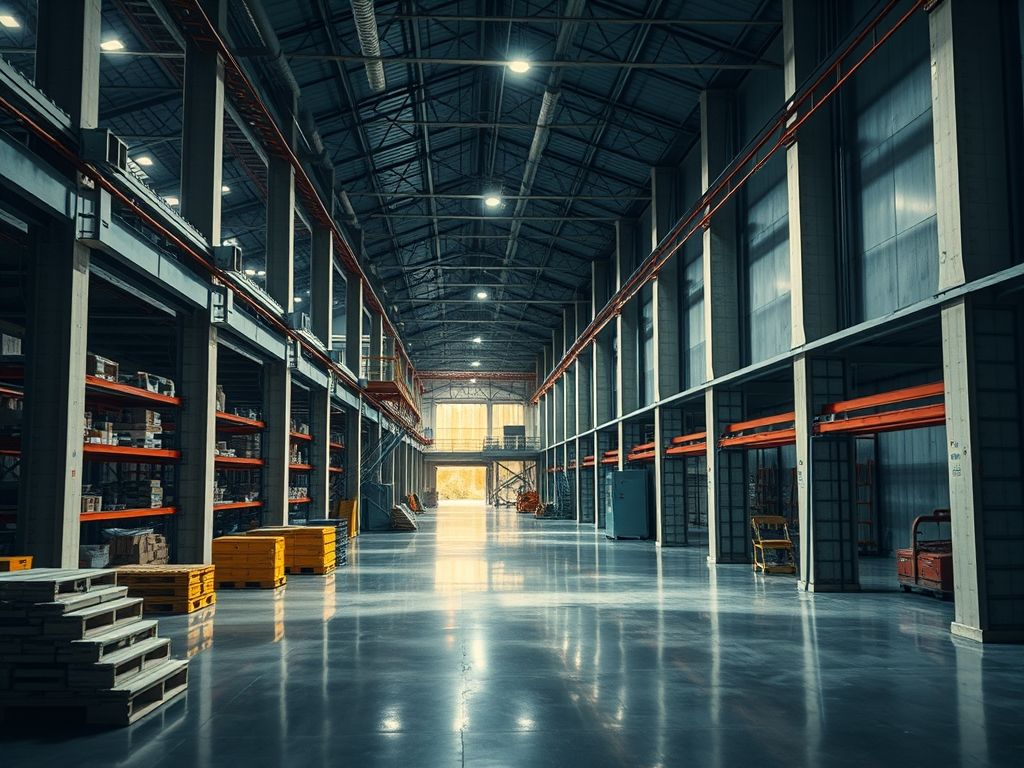 Iluminação de obras industriais sustentáveis: visão para construtoras