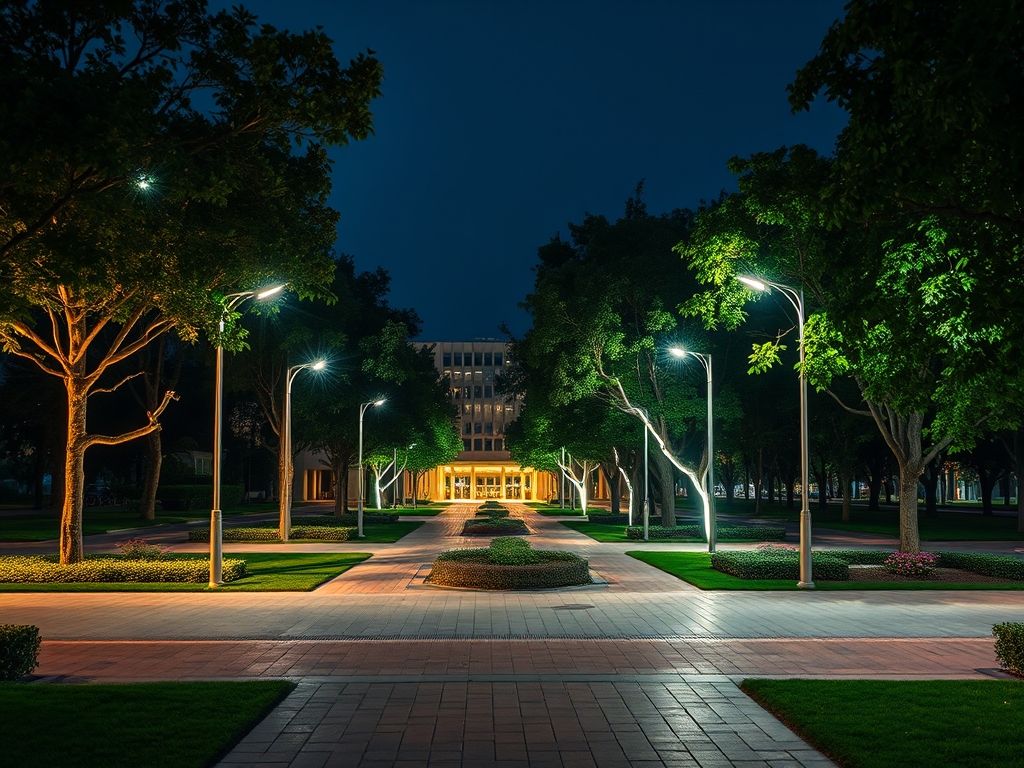 Iluminação de praças e parques: responsabilidade de engenheiros