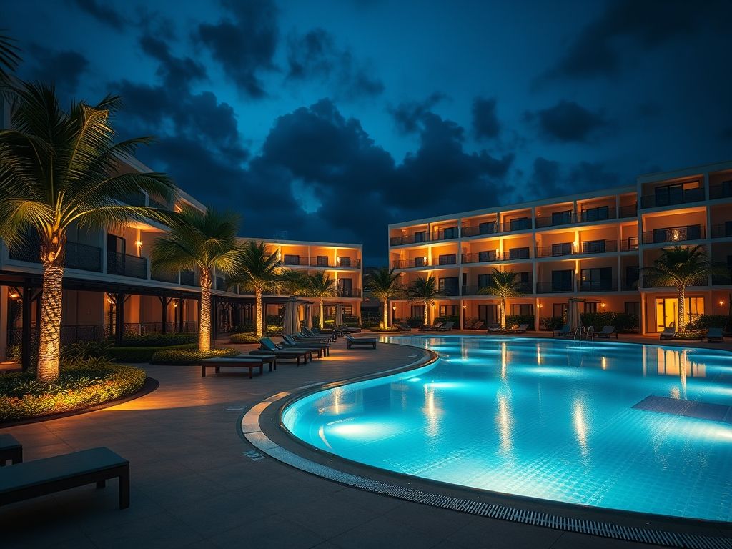 Iluminação de resorts: projetos únicos para arquitetos