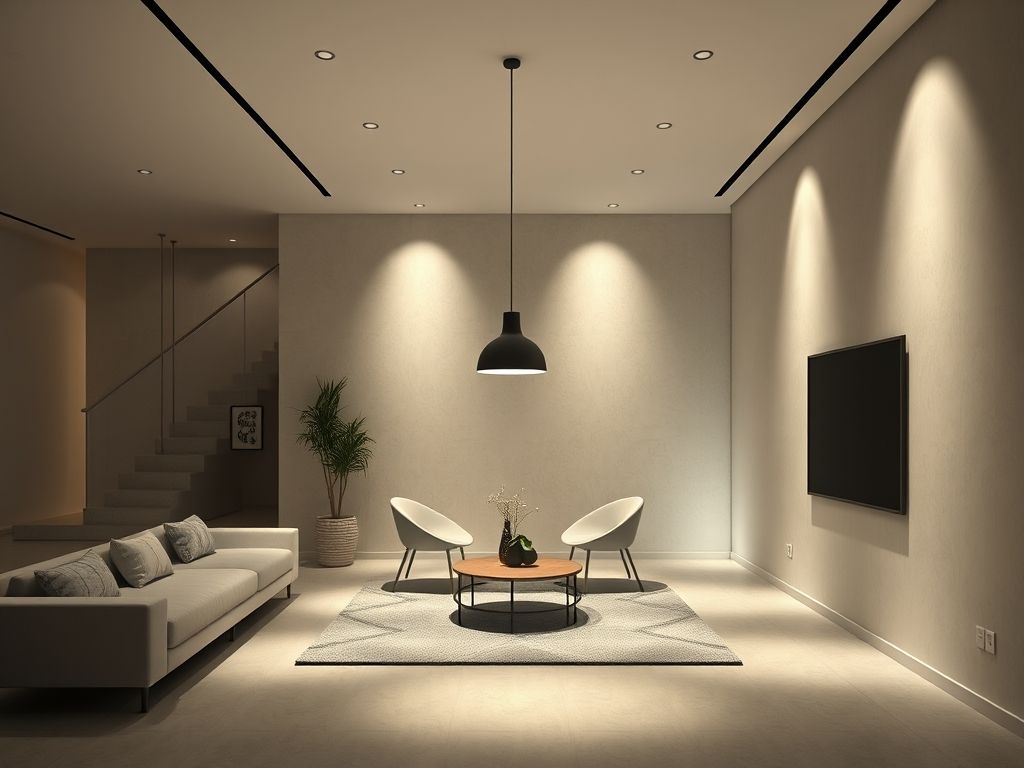 Iluminação minimalista: projetos para designers de interiores