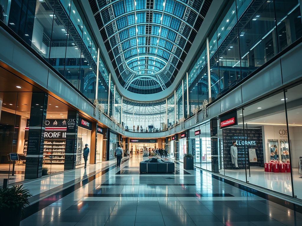 Iluminação para shopping centers modernos: visão de construtoras