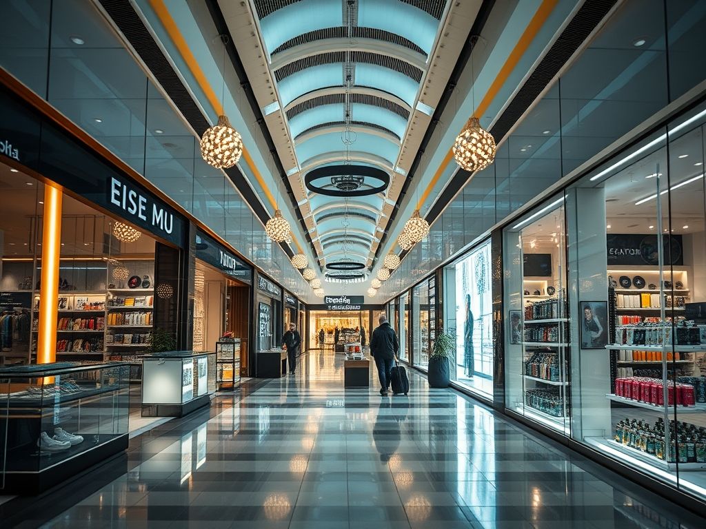 Iluminação para shoppings: impacto na experiência do cliente