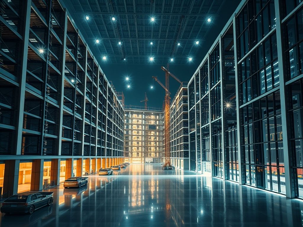 Iluminação sustentável em grandes empreendimentos de construtoras