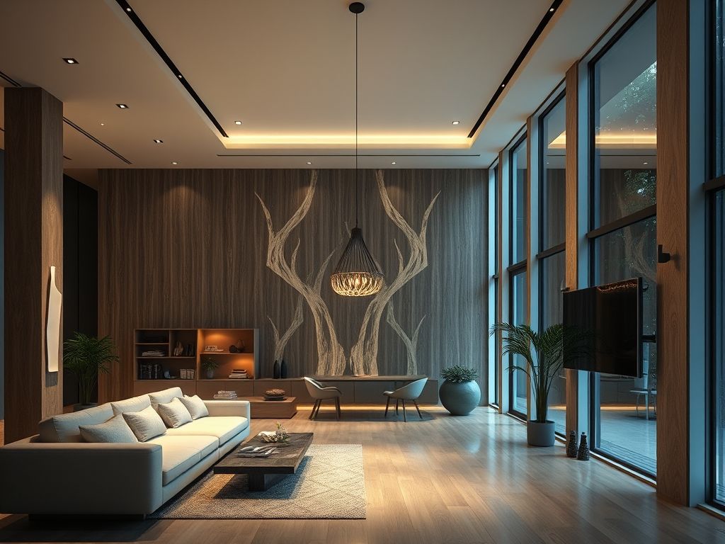 Luminárias de sobrepor em projetos de interiores modernos