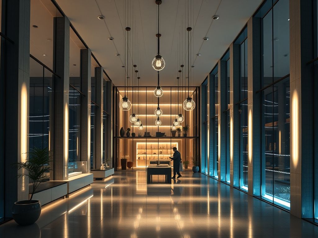 Luminárias de teto modernas que engenheiros aprovam