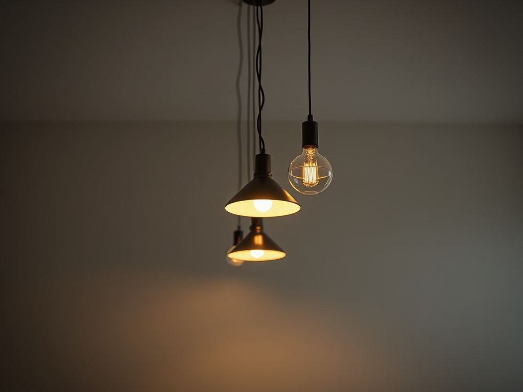 Luminárias pendentes minimalistas em projetos arquitetônicos