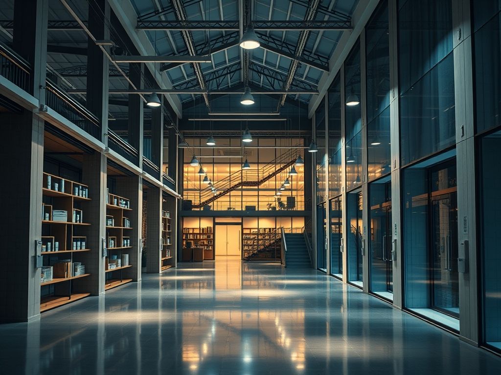 Luminárias técnicas de alta potência para engenheiros