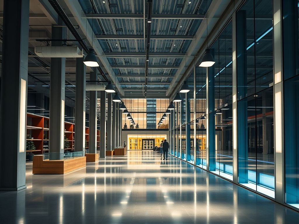 Luminárias técnicas para projetos corporativos de engenheiros
