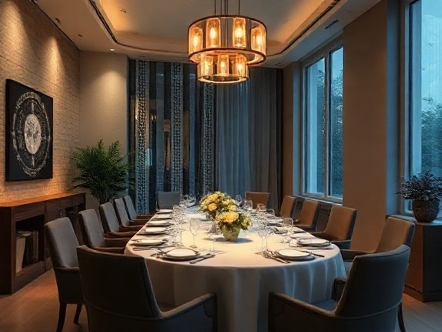 Lustres LED para sala de jantar: eficiência e estilo