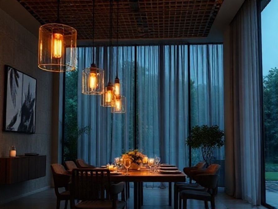 Lustres pendentes para decoração escandinava