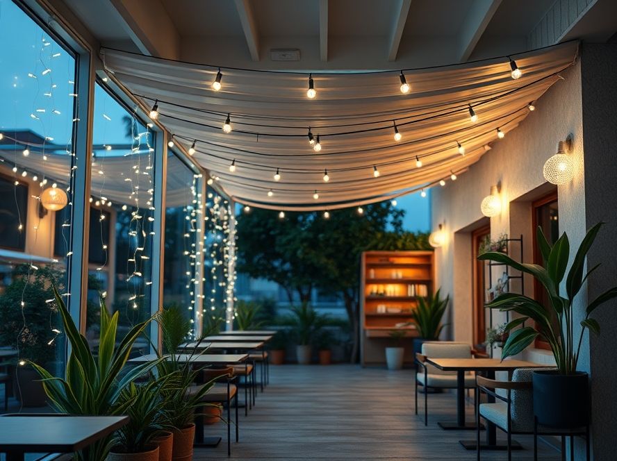 Perfil de LED para iluminação de prateleiras abertas