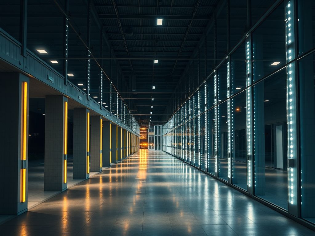Perfis de LED em corredores: guia para engenheiros e arquitetos