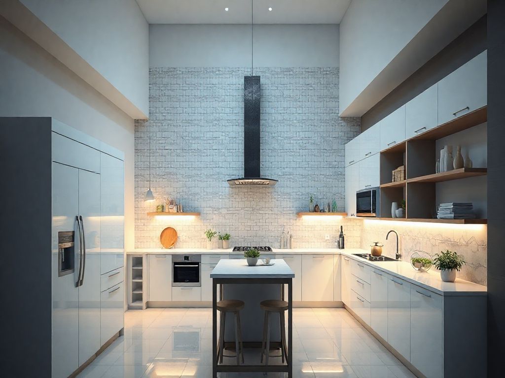 Perfis de LED para cozinhas planejadas: soluções inteligentes