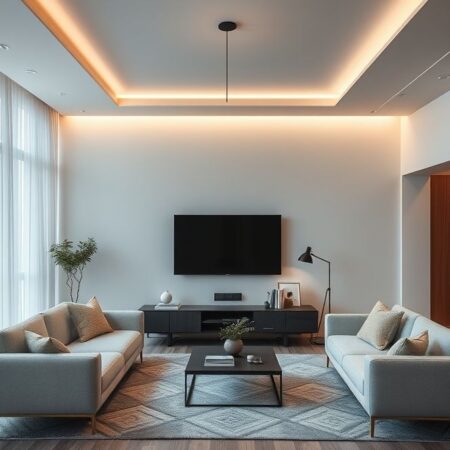 Como usar fitas de LED para destacar sancas, molduras e móveis