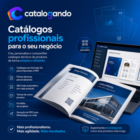Como criar um catálogo de luminárias profissional